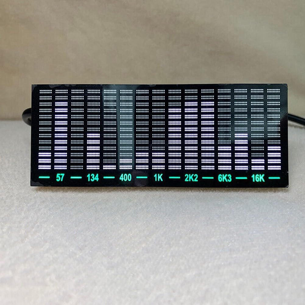 Módulo de visualización de espectro musical, pantalla LED de barra de 15 segmentos, indicador de nivel de audio, espectro de música, medidor VU