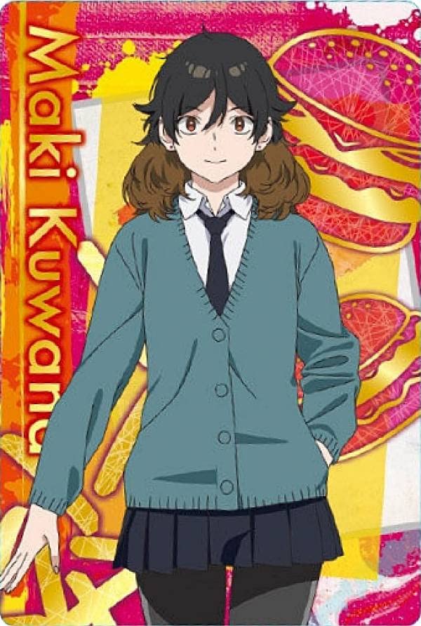 Amazon.co.jp: 【No.05 桑名マキ (キャラクターカード) 】 ブルー
