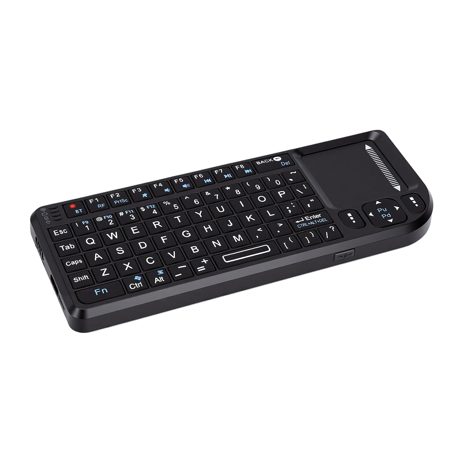 Annadue Tastiera Wireless Compatta con Touchpad per PC Portatile