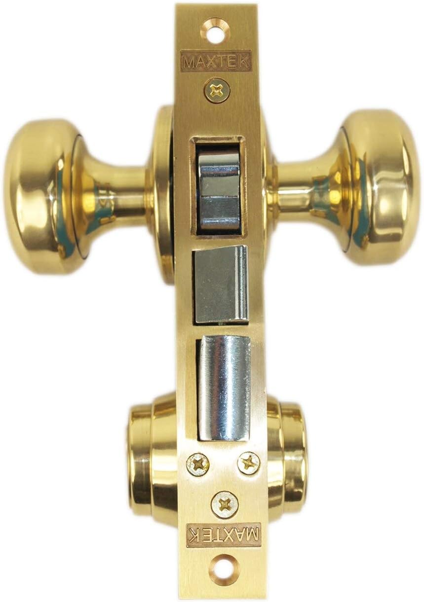 LHR Left Hand Reverse Double Cylinder Iron Gate Ornamental Mortise Lock Set with 2-1/2" Backset