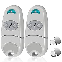 Telecomando Cancello, 433,92MHz Telecomando Cancello Universali, 2 PCS Telecomando Universale Cancello Compatibile con C@me 432EV,EE,NA, 2 Canali