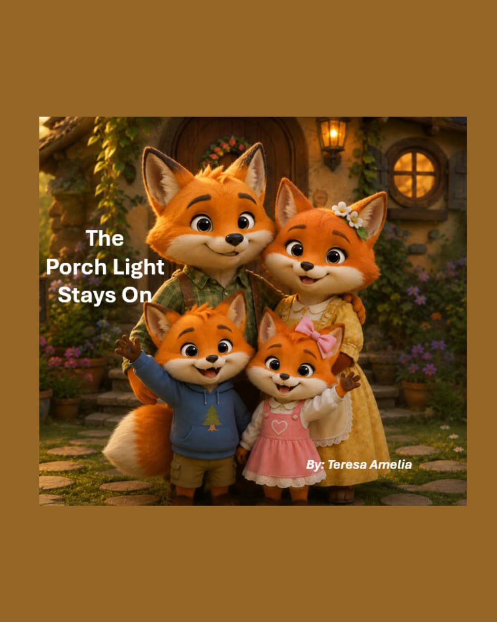 The Porch Light Stayed On: A Fox Family Tale