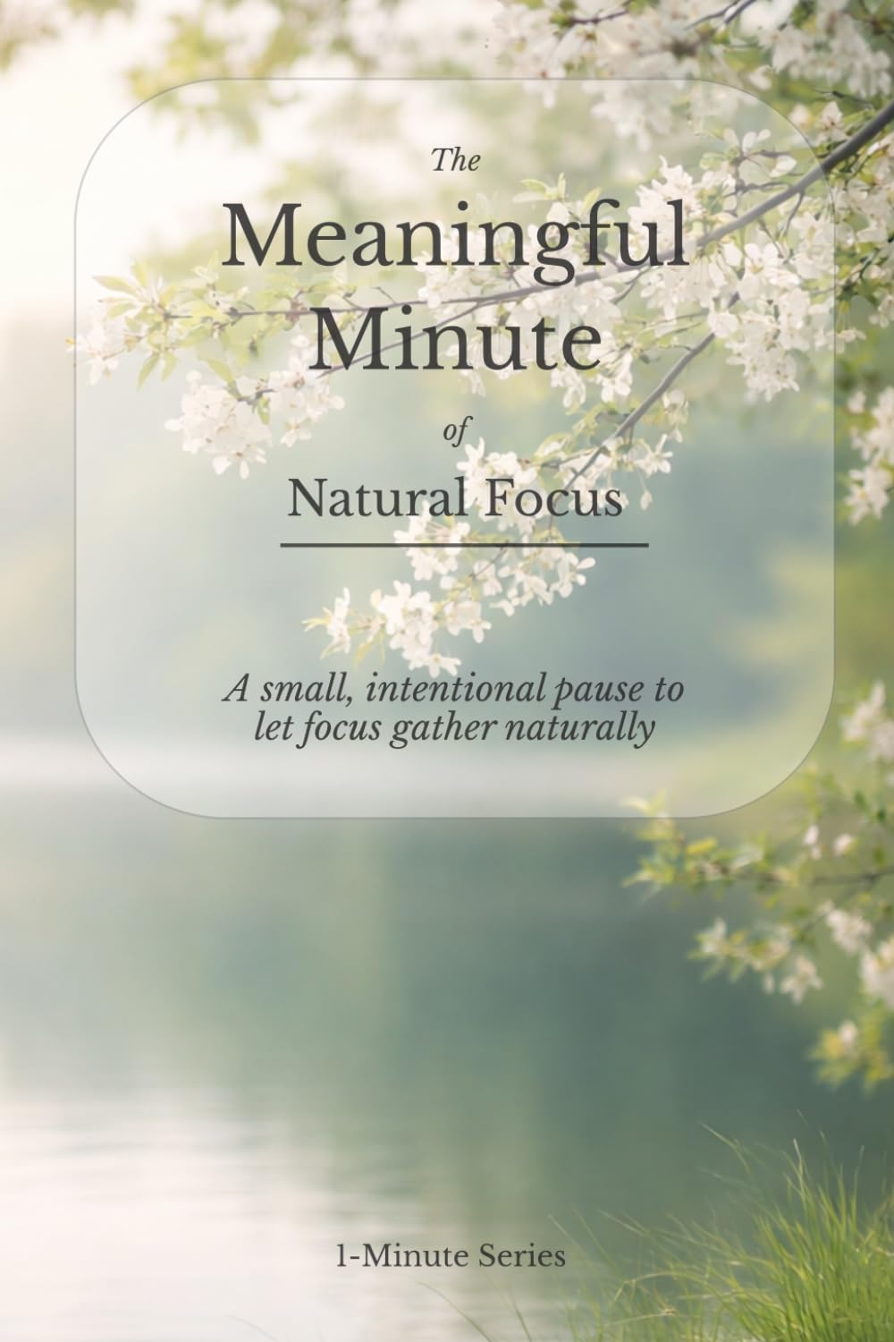 The Meaningful Minute of Natural Focus: A small, intentional pause to let focus gather naturally (The Meaningful Minute • 1-Minute Series)