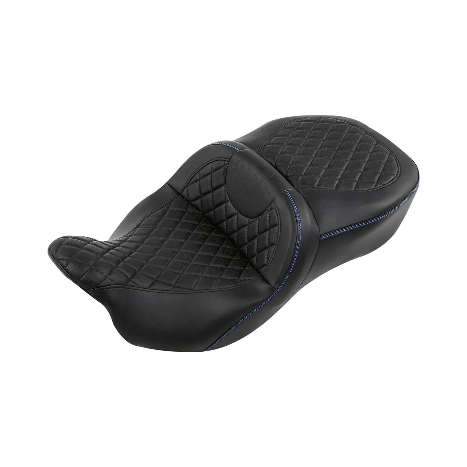Motorcycle Driver Passenger Gel Seat For Harley Touring Glide 2009-2023(K)