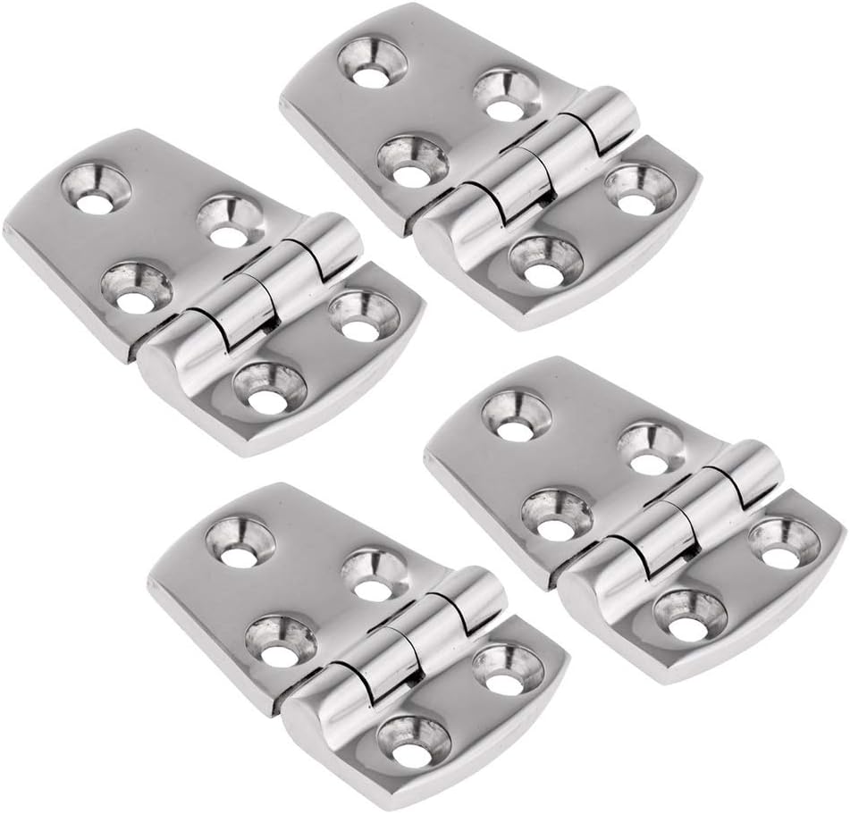 4pcs Marine Grade 316 Stainless Steel Short Side Door Hinge for Boats RV