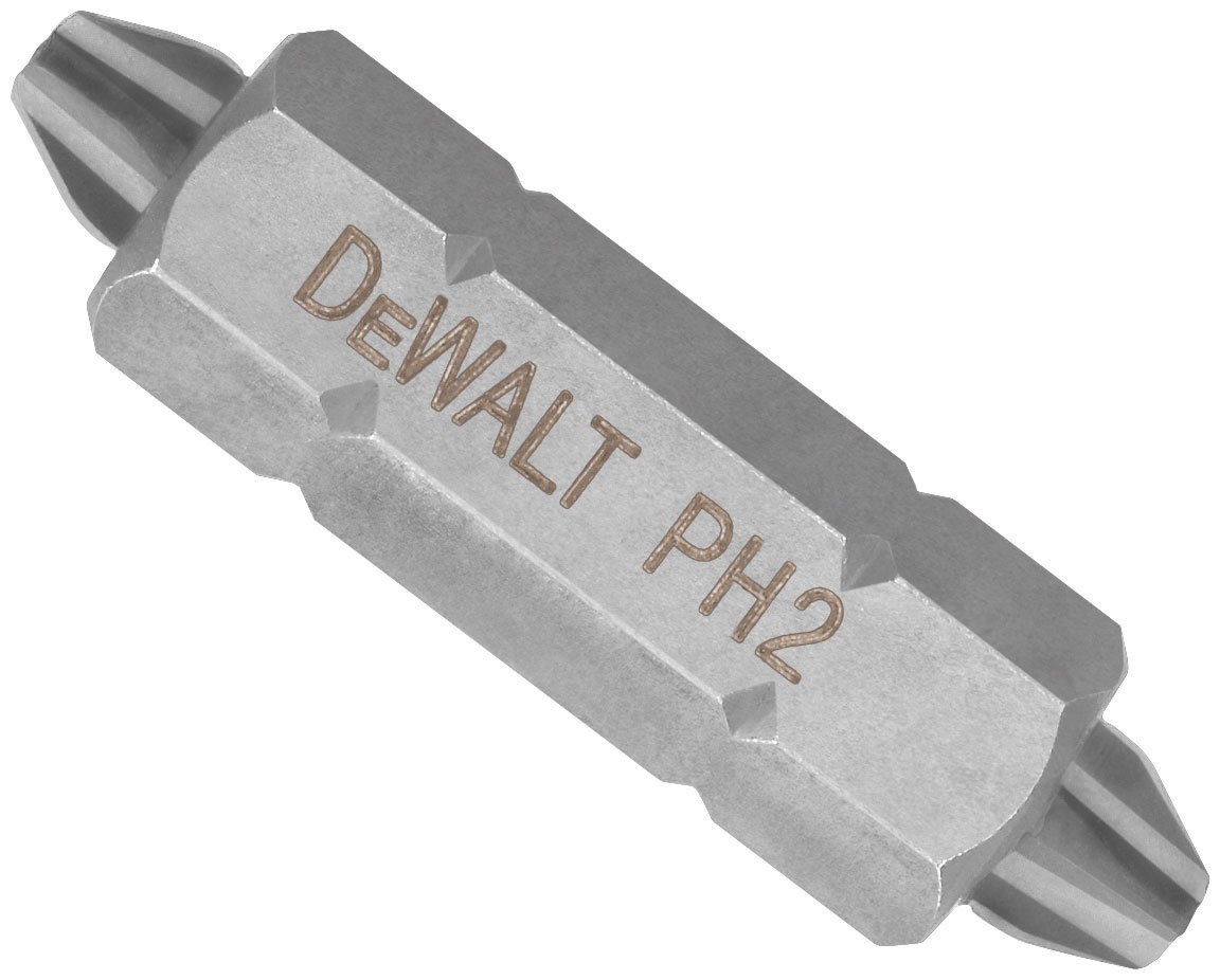 DeWalt DW2002DE No.2 1-Inch Phillips Double Ended Bit Tip, 2-Pack