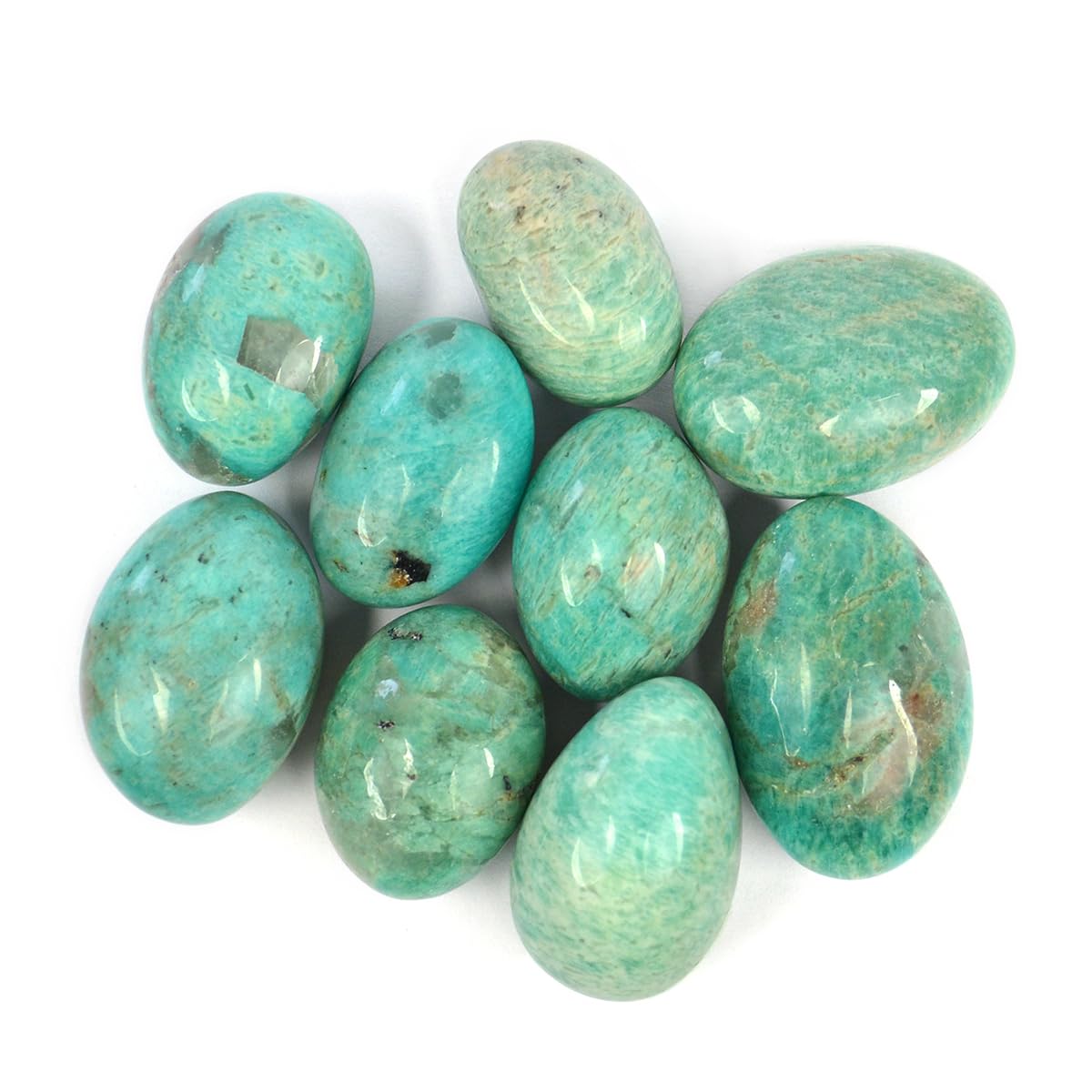 Reiki Crystal Products Natural Amazonite Superior Tumble Stone Raw Rough Stone Tumbled Pack of 200 Gram (B097ST3KT5) Amazon Price History, Amazon Price Tracker