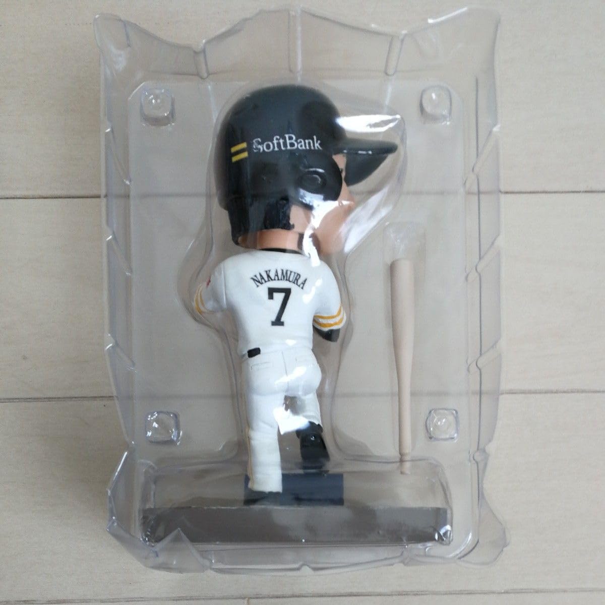 Amazon.co.jp: 中村晃選手 福岡ソフトバンクホークス ボブルヘッド 首