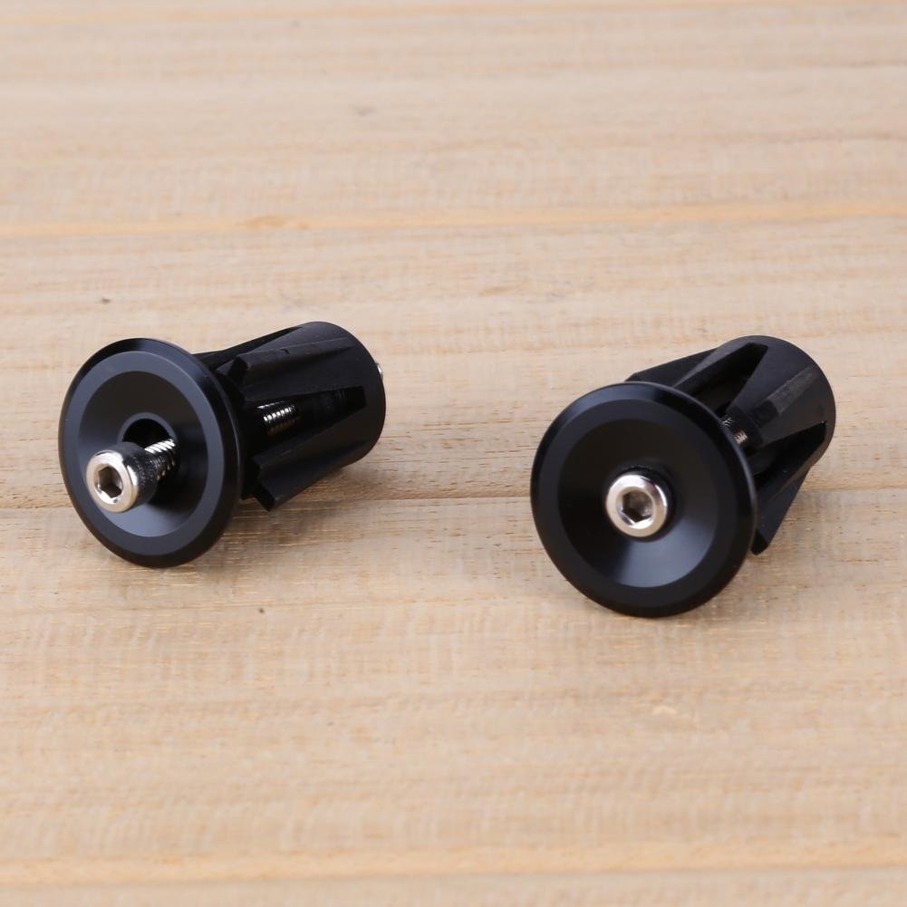 Tissting Tappi Manubrio Bici In Alluminio - Regolabili Per BMX, MTB E Bici Da Strada