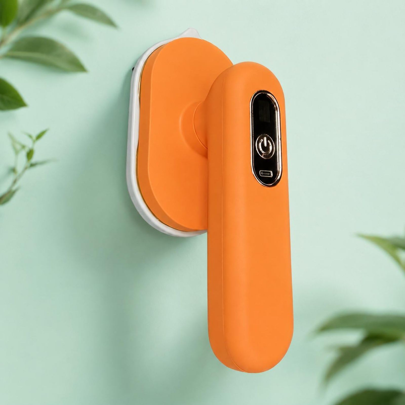 Ferro da Stiro Portatile Ferro a Vapore Mini Stiratrice Dispositivo da Stiro con Struttura Verticale E Controllo Preciso in Ceramica E Alluminio, Bianco