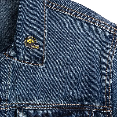 Image of Desert Cactus University of Iowa Lapel Pin IOWA Hawkeyes Made of Metal for Formal Wear, Bag and Hat Jewelry, and Tie Tack (Pin E)