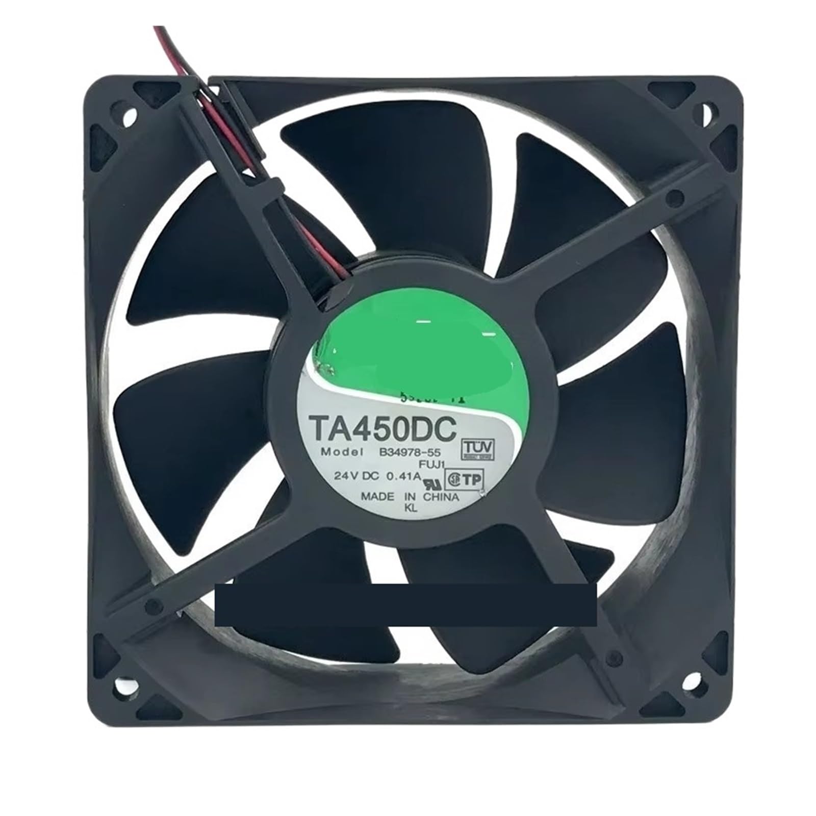 Fcarumiqp One Color 12Cm B34978-55 24V 0.41A 120 * 38Mm Cooling Fan(2-Wire E1)