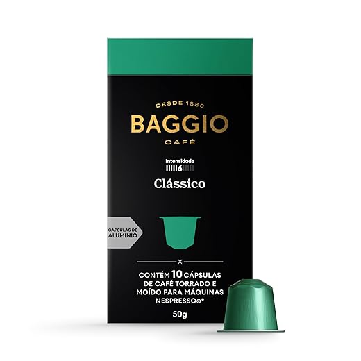 Cápsulas para cafeteira Nespresso Baggio Clássico