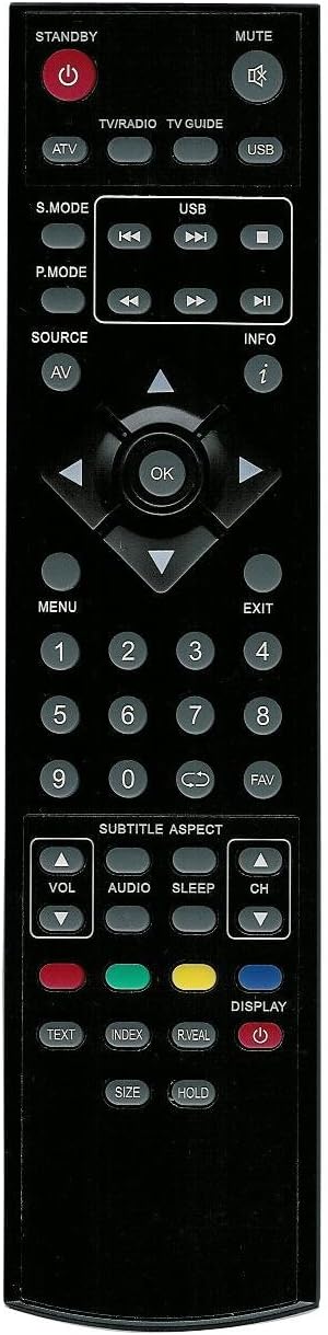 Remote Control for LCD/LED TV TECHNIKA XMU/RMC/0032