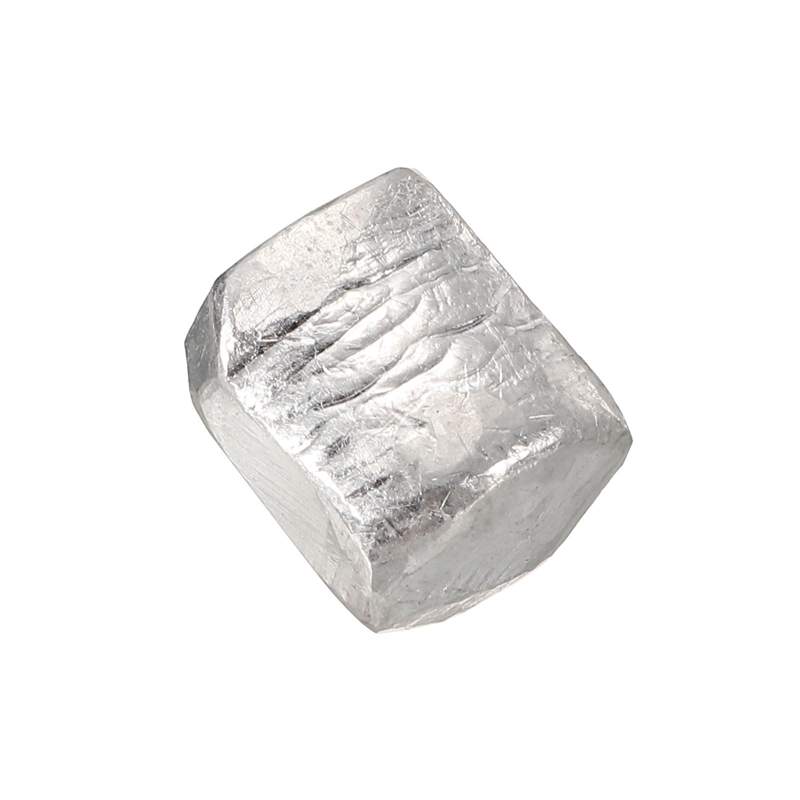 PATIKIL 20 Grammes De Morceaux De Métal D'Indium, Bloc D'Indium De Haute Pureté 99.995% Avec Boîte De Rangement Pour Enseignants Collectionneurs Passionnés De Science Recherche