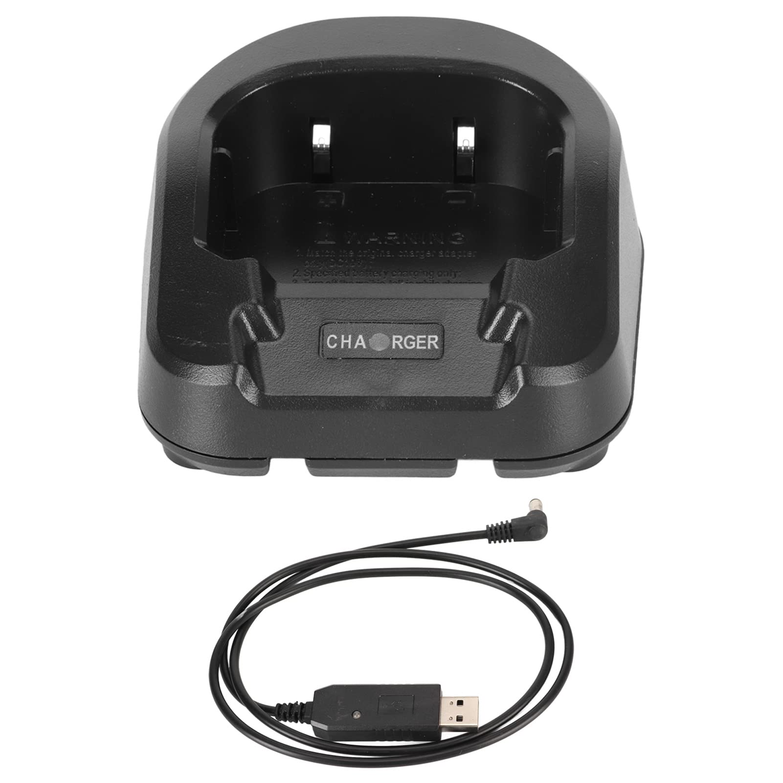 2 Way Radio Ni MH Ni CD Li ion Battery Charging Dock Desktop Charger USB Cable for 82 82L Serie, USB Cable Battery Charger with Indicator Light