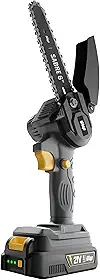 WAP Motoserra Sabre à Bateria 6' K21 S01, com Autonomia de 20 Minutos e Corte Máximo de 10cm, 3600rpm 21V Bivolt