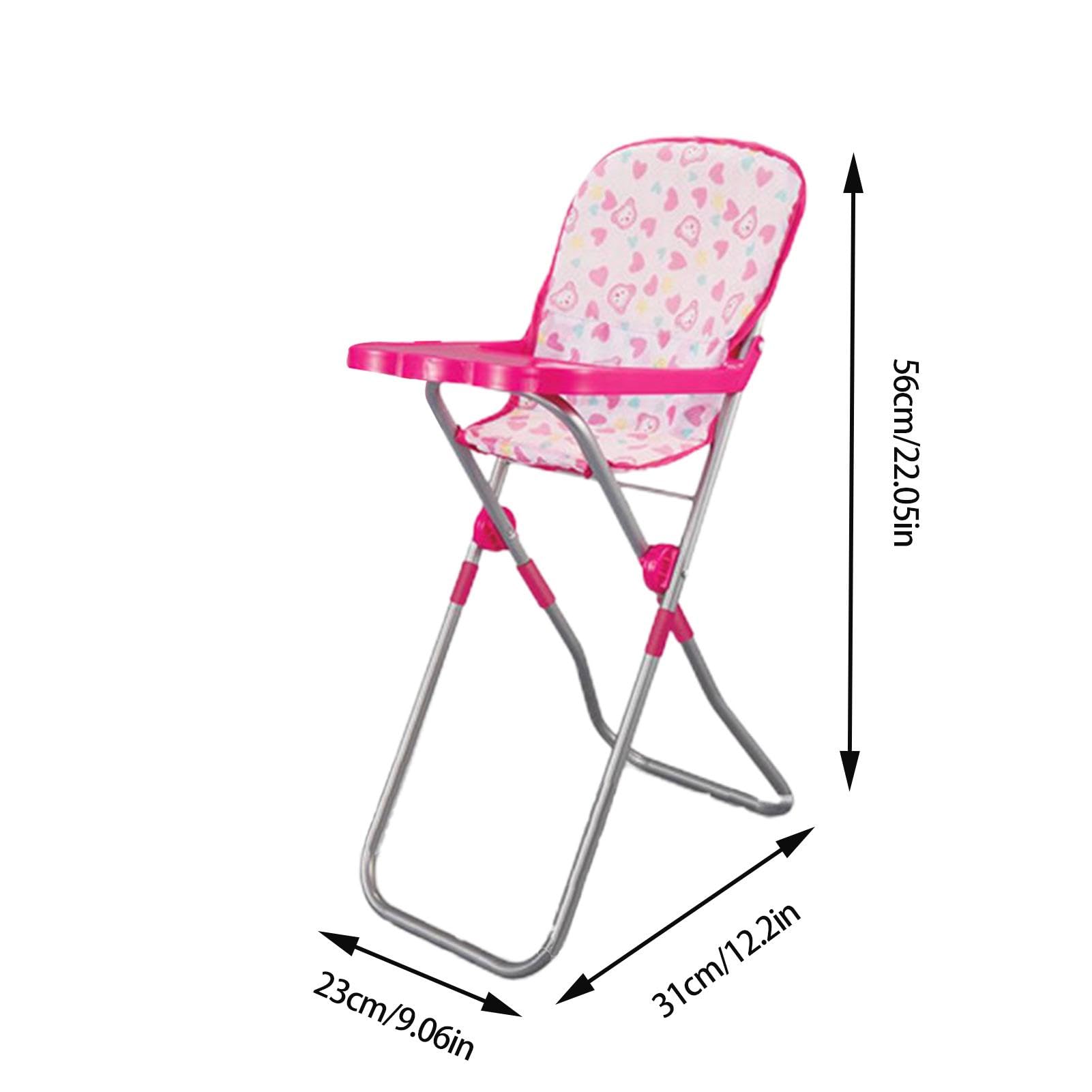 Babys Doll Pushchair, Babys Doll Stroller Set, Kid Toy Accessories for Girls Role Play Pushchair - Image 4