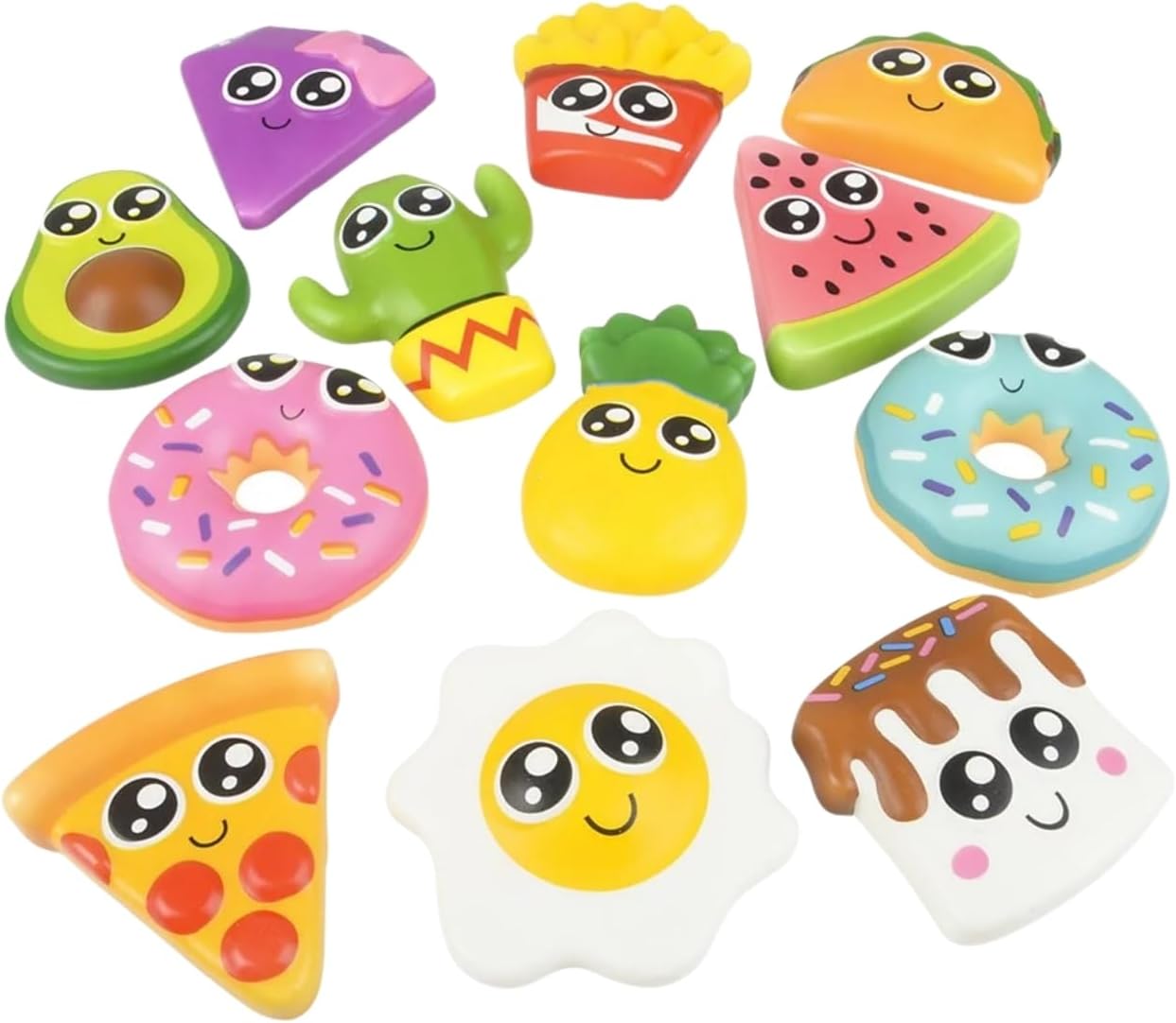 Rhode Island Novelty 5" Jumbo Squish Sticker Mix 2