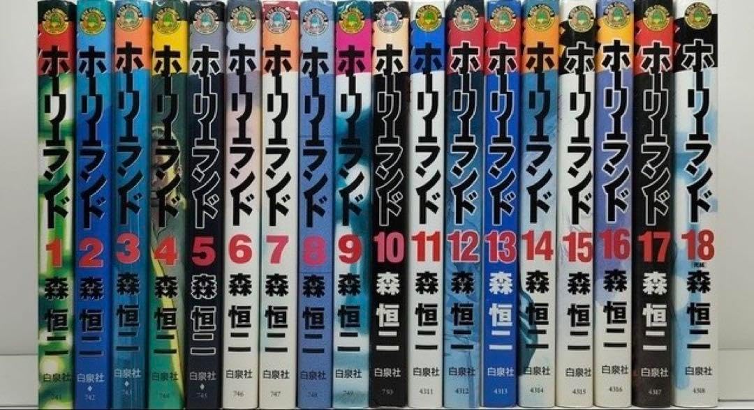 ホーリーランド 全18巻セット ☆ホーリーランド 全18巻／森恒二