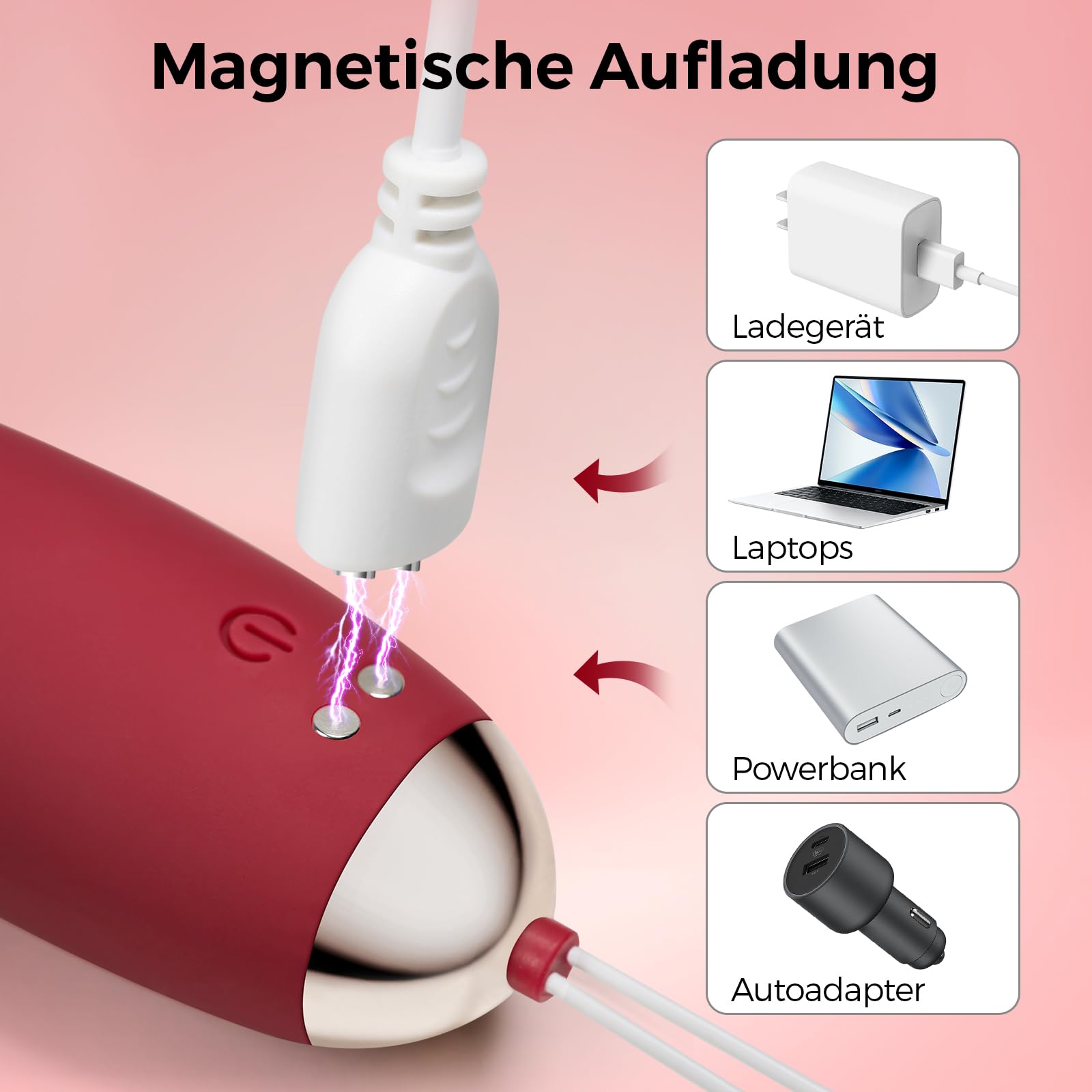 Ovetto Vibrante Donna telecomando Vibratore Telecomando-Sexytoysys Giochetto sessuale per coppie Vibratore con telecomando Palline d'amore-Ovetto Vibrante con telecomando, Comando a distanza