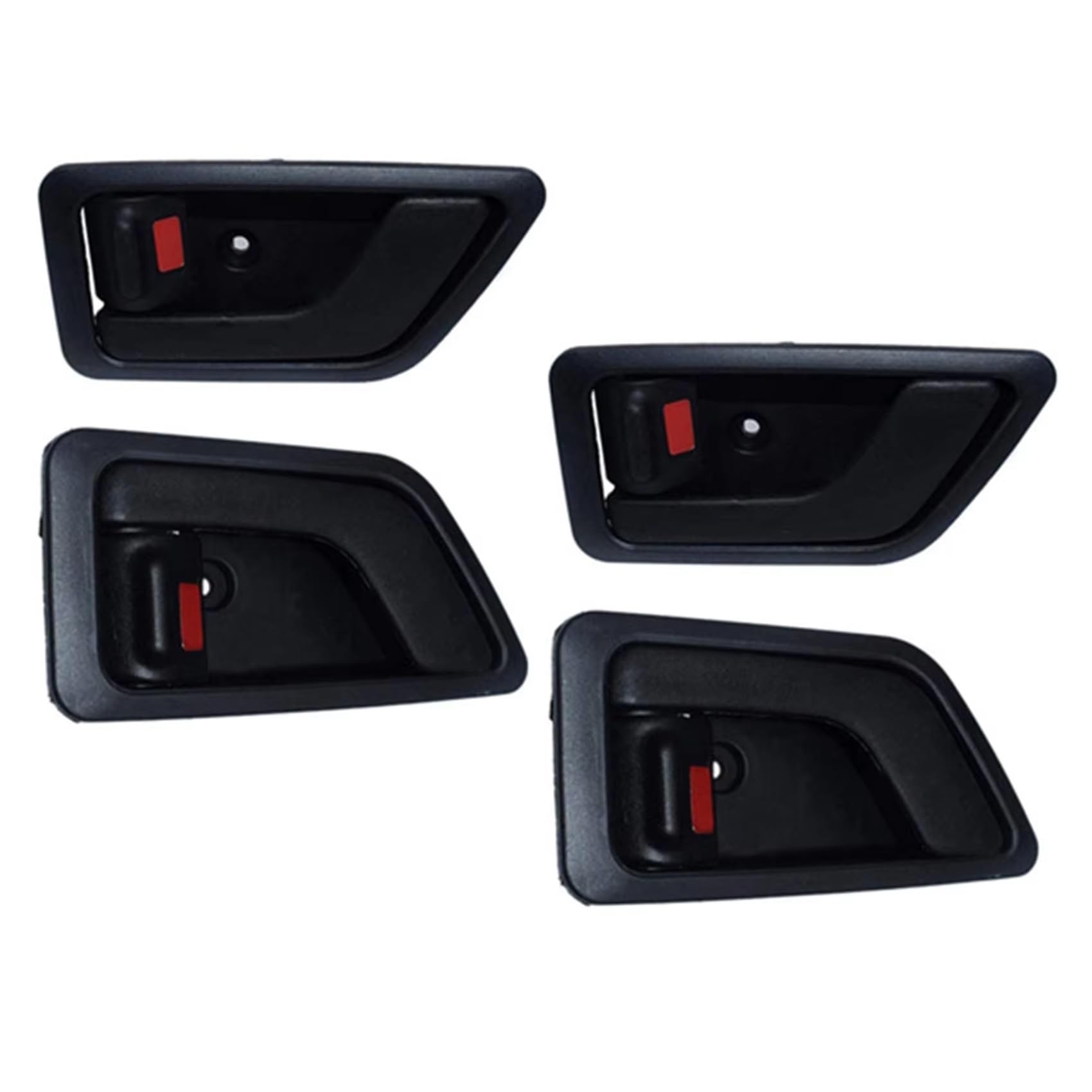 BHZSBE Car Side Plated Interior Door Handle for Hyundai for Getz 2006-2011 Car Accessories 82610-1C000 82620-1C000 4X Inside Interior Door Handle Left Right