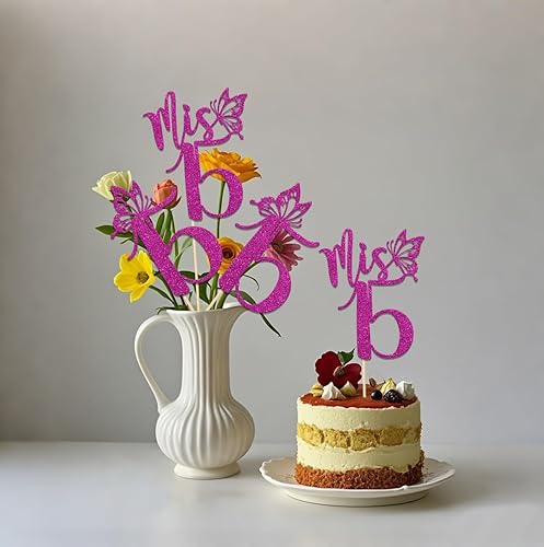 Miniatura 29 de Mis 15 palos de centro de mesa, decoraciones de feliz cumpleaños 15, Hello 15, Cheers to 15 años, suministros para fiesta de aniversario, 12 piezas