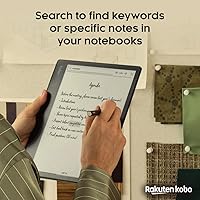 Vista 4 de Kobo Elipsa 2E eReader 10.3” Glare-Free Touchscreen with ComfortLight PRO Includes Kobo Stylus 2 Adjustable Brightness Wi-Fi Carta E Ink