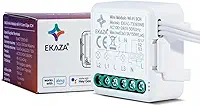 EKAZA Interruptor Mini Módulo Embutido Wi-Fi, 3 Canais – EKAC-T3093WB