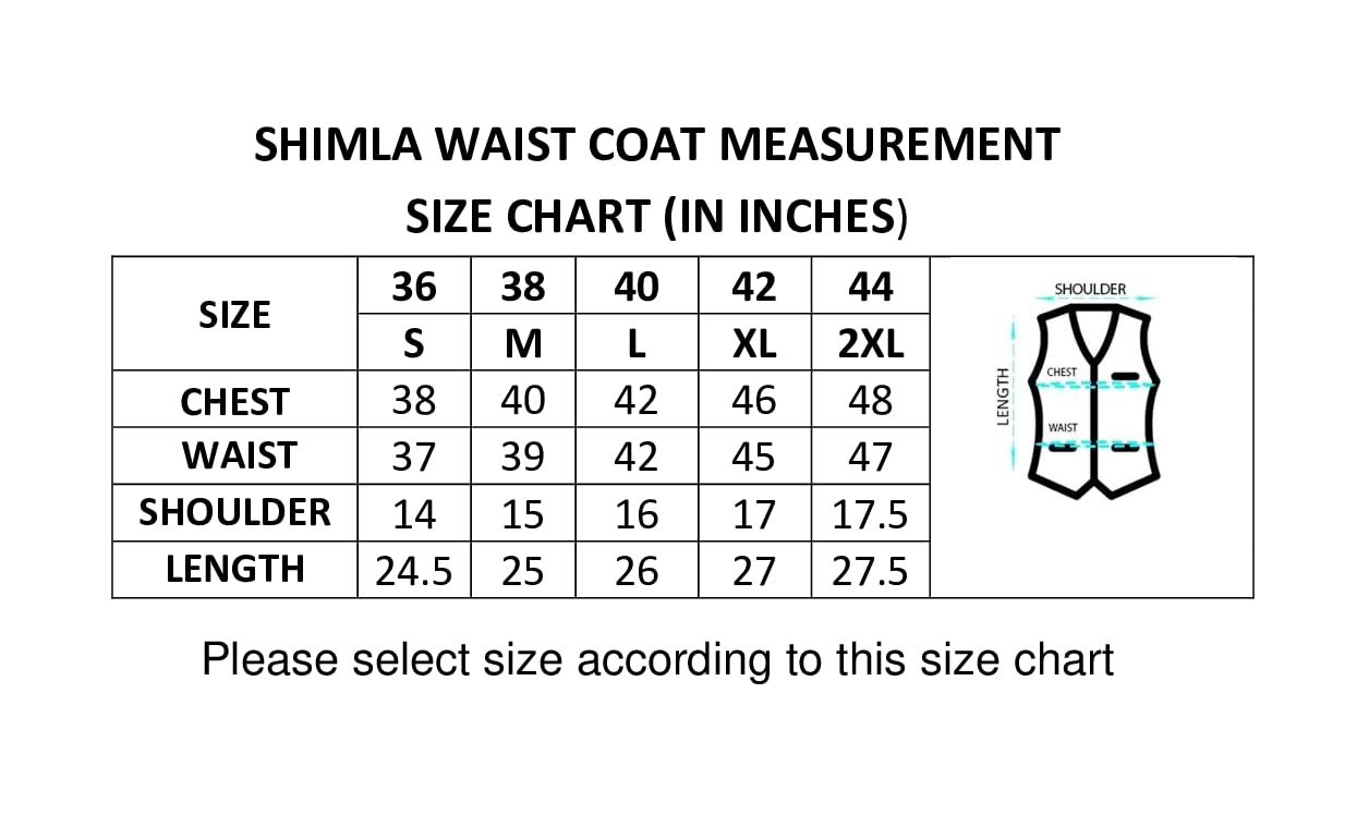 SHIMLA COLLECTION V-Neck Waist Coat for Men Stylish Men’s Black Blazer Black Blended V-Neck Half Jacket Black Coat Suit Vest Men’s Poly Viscose Latest Waist Coat for Wedding Party Office Wear SHIMLA COLLECTION V-Neck Waist Coat for Men Stylish Men’s Black Blazer Black Blended V-Neck Half Jacket Black Coat Suit Vest Men’s Poly Viscose Latest Waist Coat for Wedding Party Office Wear