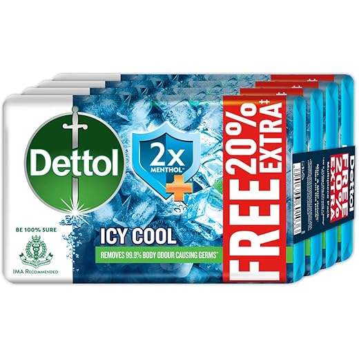 Dettol Cool Menthol Soap Bar 600g