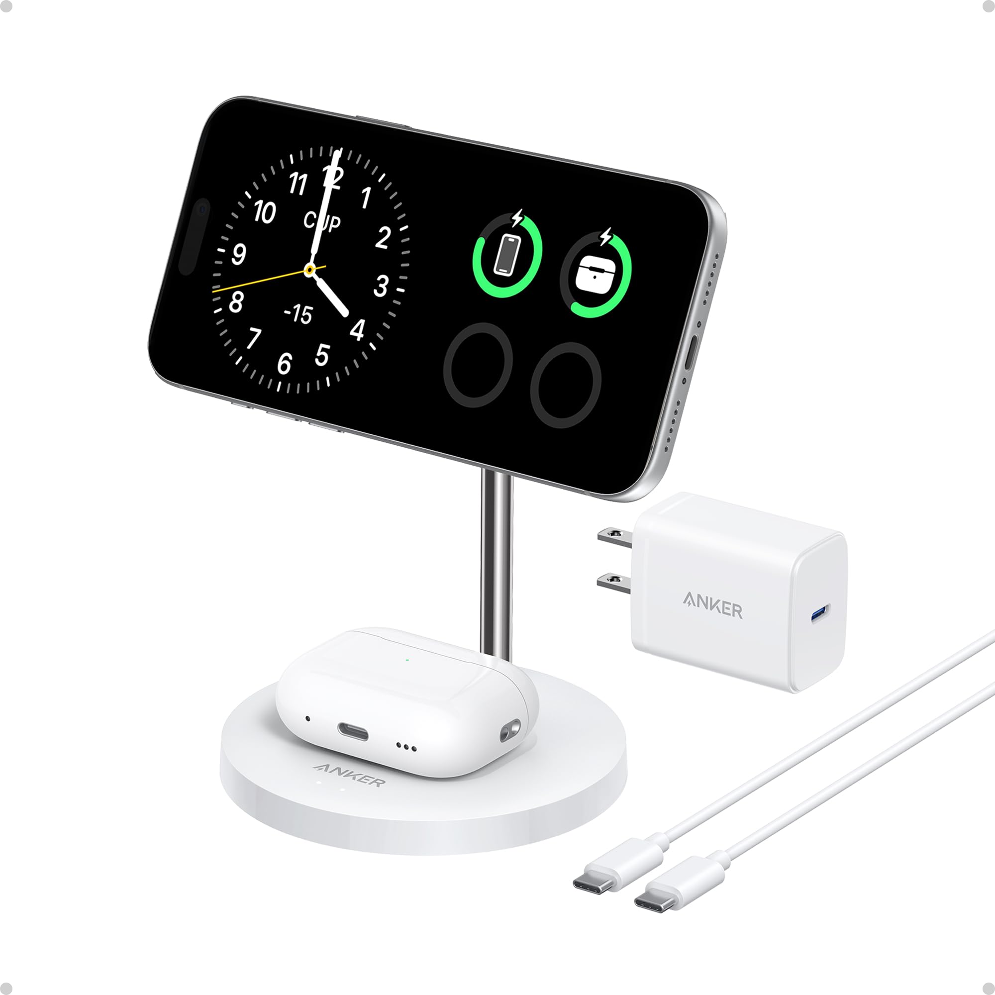 Amazon.com: Anker MagSafe Compatible MagGo Charger Stand, iPhone