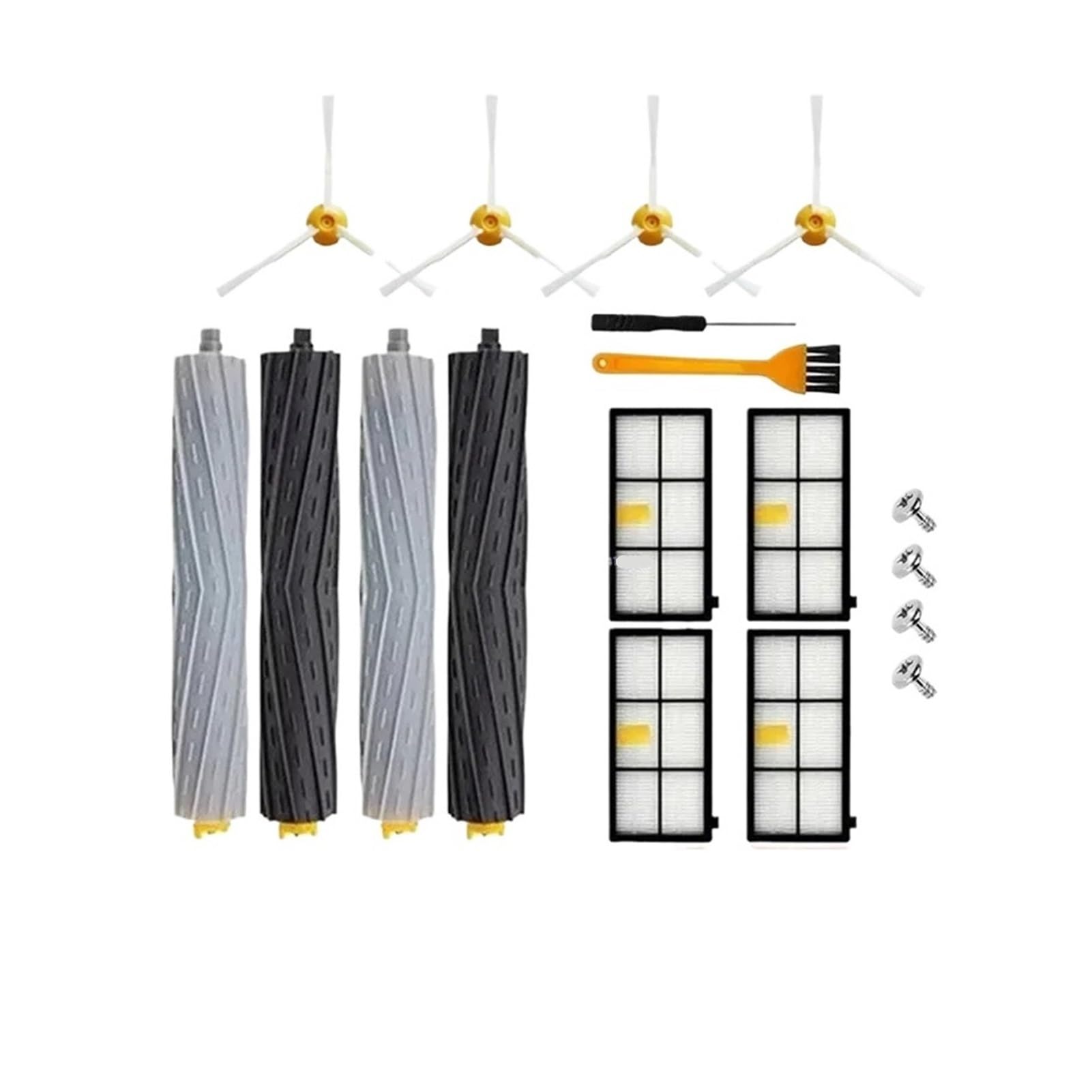 Filtri For Spazzole Laterali Principali, Compatibili Con Roomba, Serie 800, 900, 805, 864, 871, 891, Accessori For Aspirapolvere(18pcs 1set)