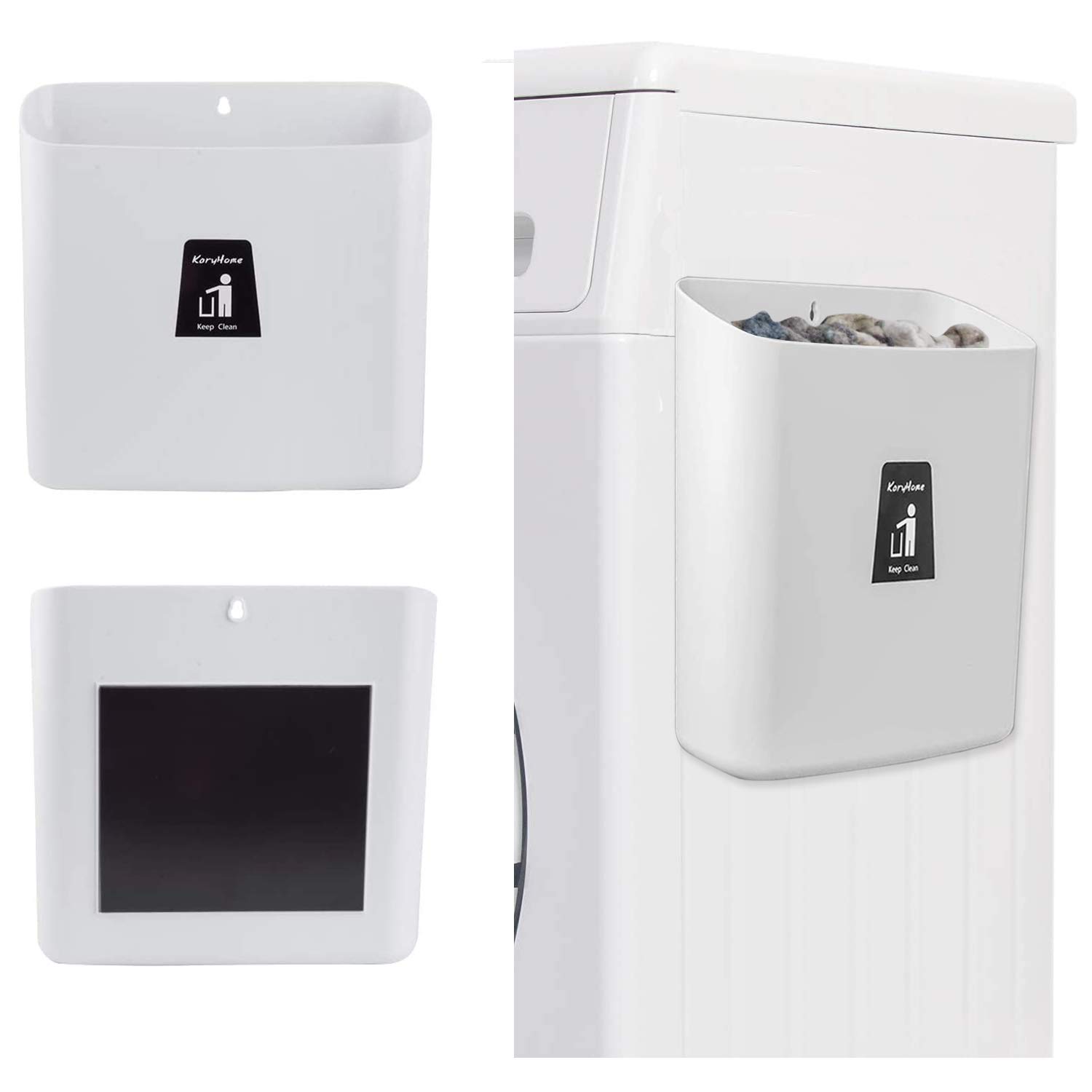 Buy KaryHome Laundry Lint Bin,Waste Bin with Strip for Dryer