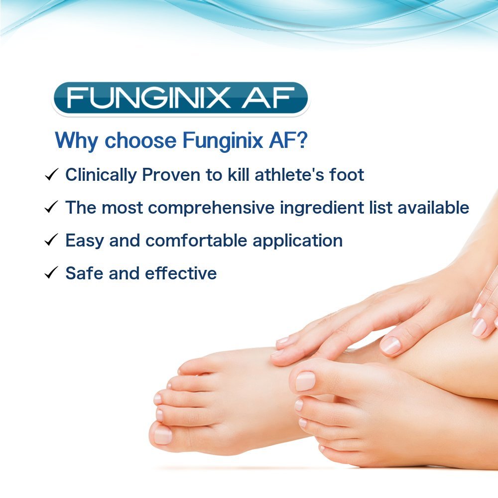 FUNGINIX AF Athletes Foot Cream Topical AntiFungal Treatment