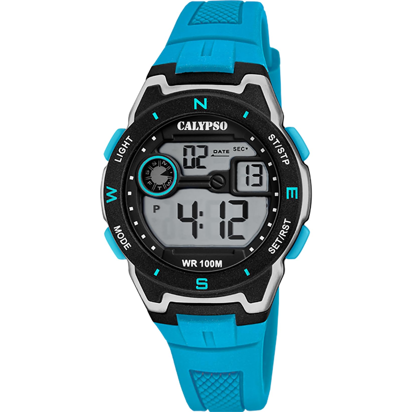 Calypso Women's   Digital Crush Blue Strap Watch K5853/1 , BrandAlley