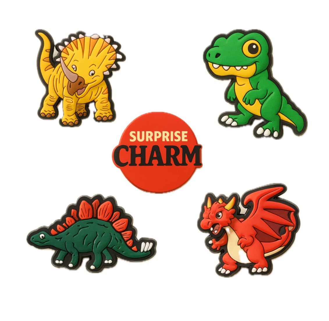 BABOLE® 5 Pcs Pack Shoe Charms For Decoration Clogs Sandels Multicolour