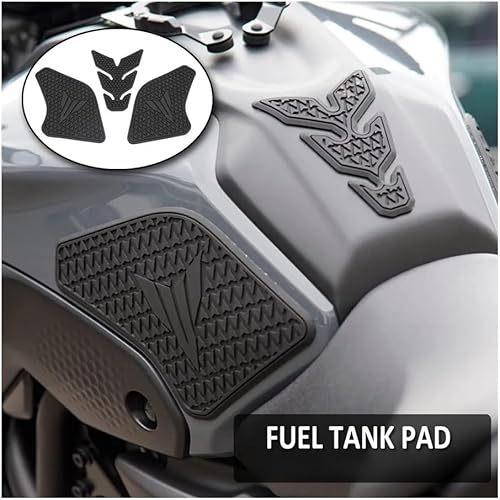 Miniatura 2 de Tank Pad Sticker Motorcycle Non-Slip Side Fuel Tank Pad Protector Stickers Decal Gas Knee Grip Traction Pads for Yam&aha MT 07 MT07