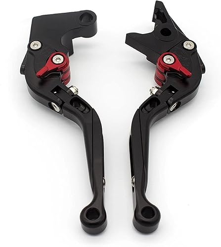 DYYDCK Palanca de embrague de freno extensible de aluminio CNC para Yamaha Fz25 2017-2018 FZ25 manijas, palancas, palancas de embrague de freno