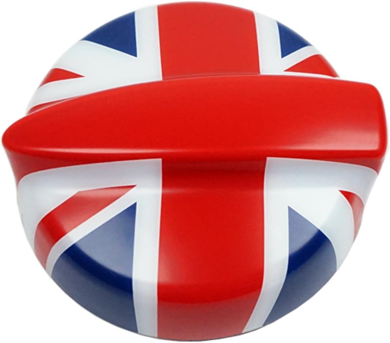 Fuel Tank Cap Cover Case Decoration Car Accessories for Mini Cooper S R53 Hatchback 2003-2006 (Union Jack R, High-spec)