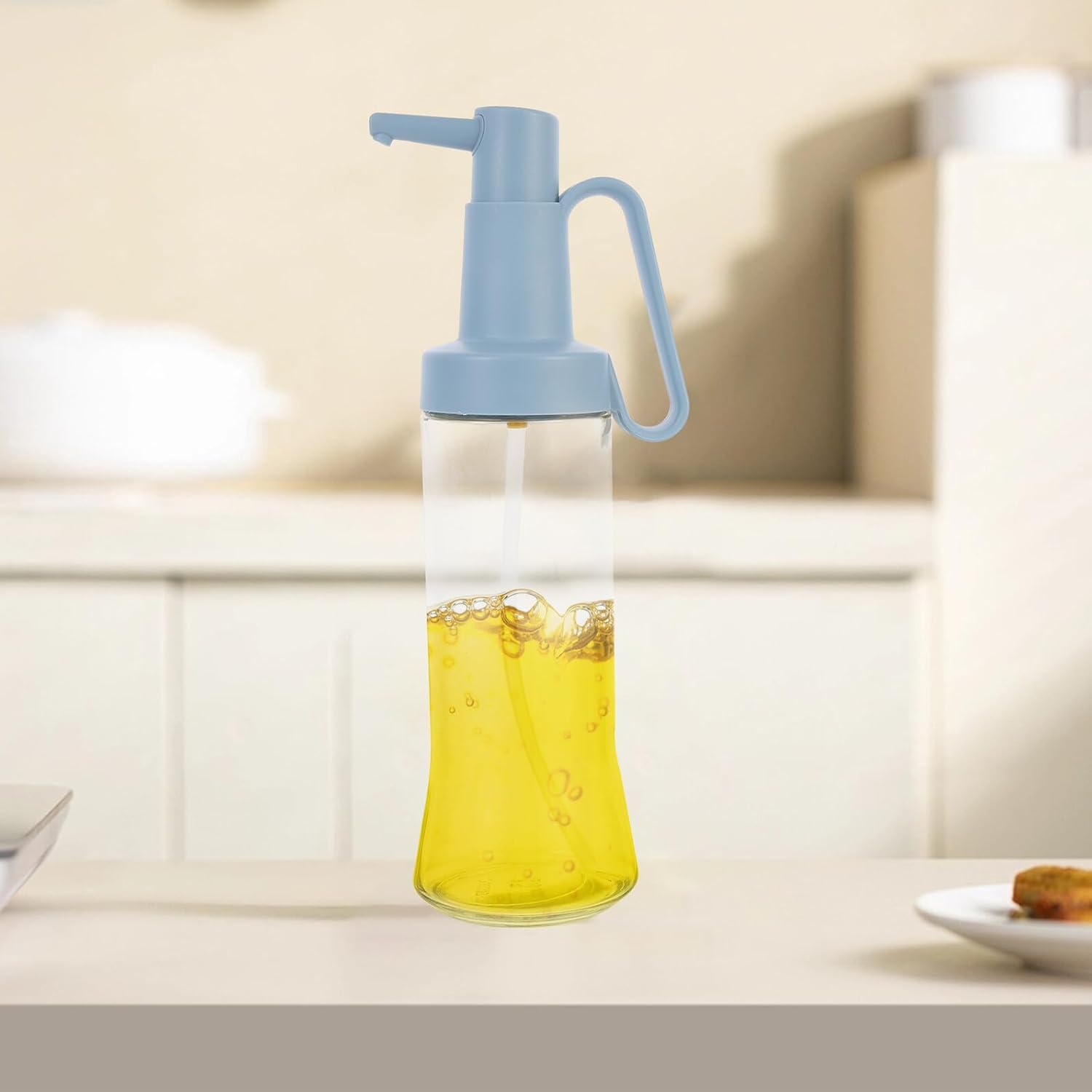 DOITOOL Multi-function Press Sauce Bottle Oil Dispenser Leak-proof Kitchen Oil Sprayer Household Cooking Accessory for Home Use