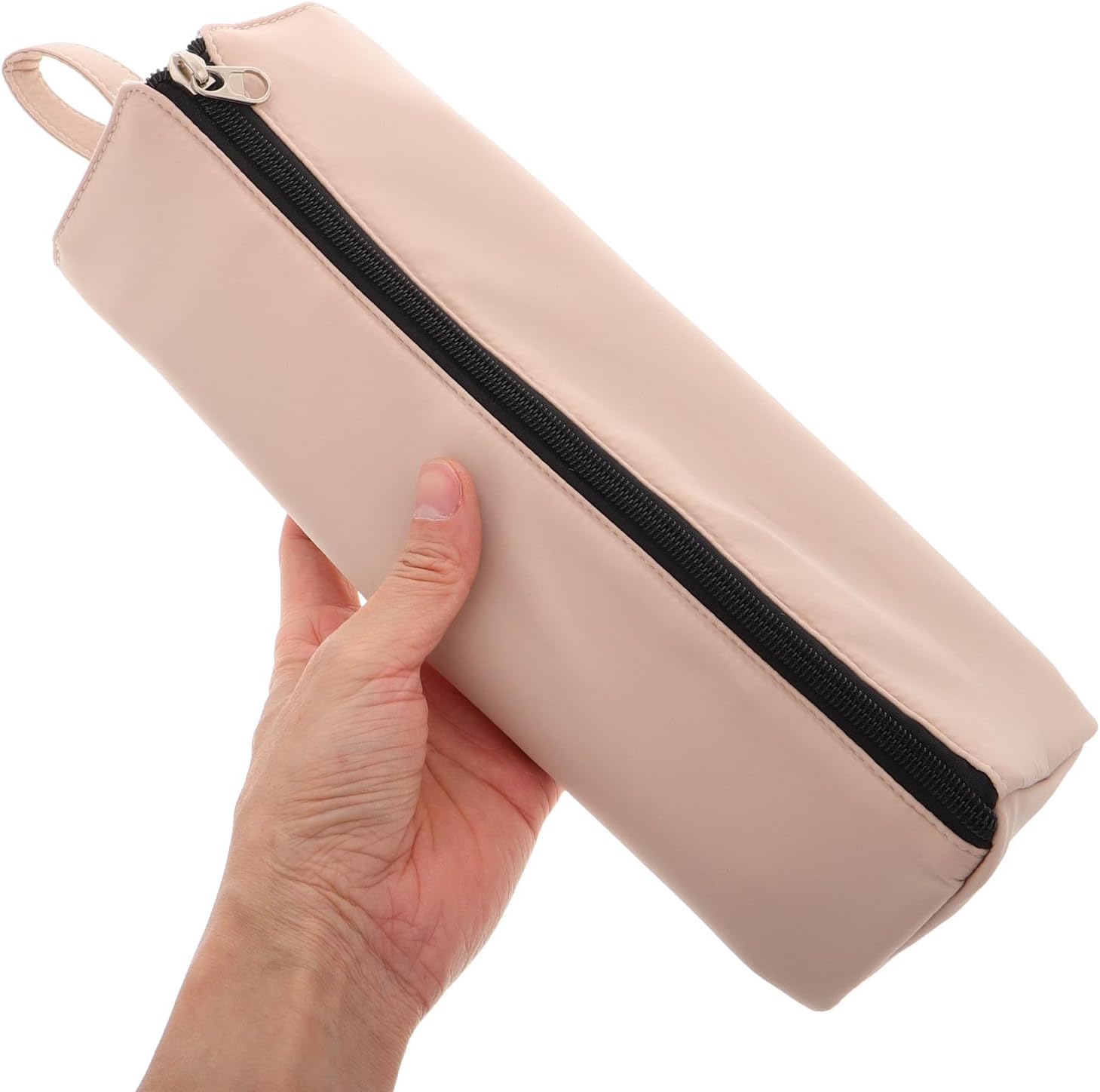 Alipis Heat Resistant Curling Iron Storage Bag with Zipper, Travel Pouch for Curling Wand and Hair Straightener Organizer, Hanging Portable Case for Women’s Hair Tools Random Color