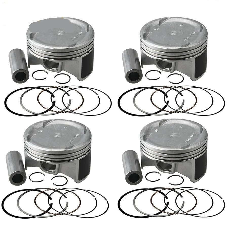 Piston 13101ZY6000 avec axe et segments pour bloc marin BF150 ZY6 - 2