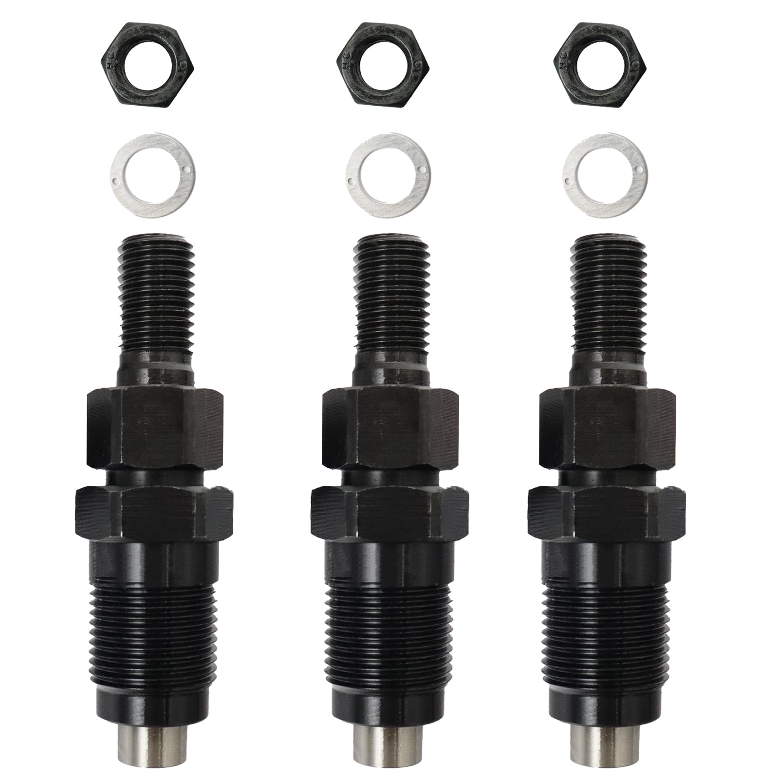 XYohykai XYo 131406360 SBA131406360 Fuel Injector Compatible For New Holland 1320 1520 1530 1620 1715 1720 1725 1920 1925 Tractor (Pack of 3)