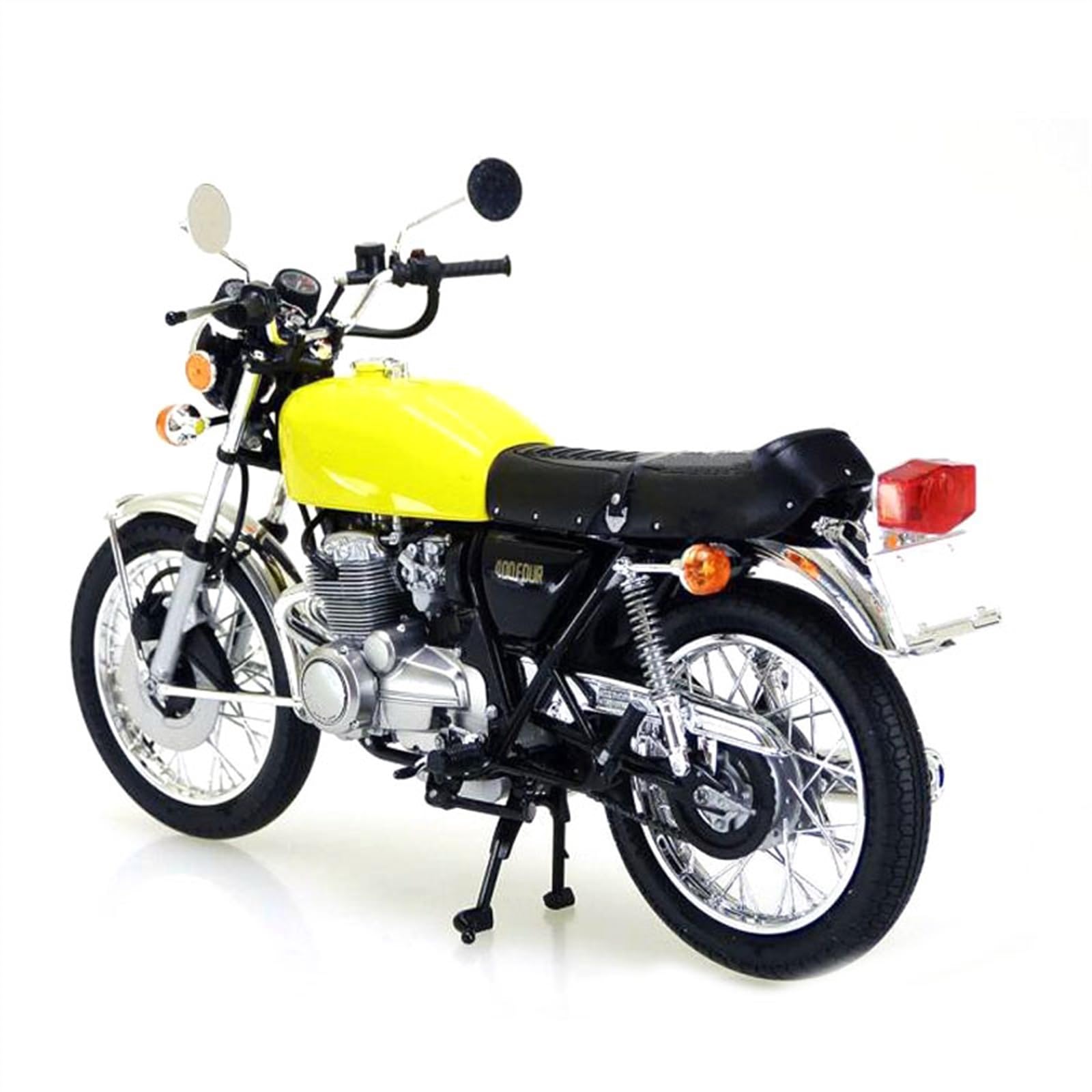 SEYXF Motorbike Toy 1:12 Motorcycle Model Toy Vehicle Collection Assembled Version for H-onda CB 400 Four 1976