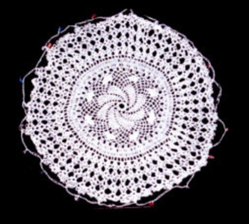 Beaded Jug Cover White 8 inch