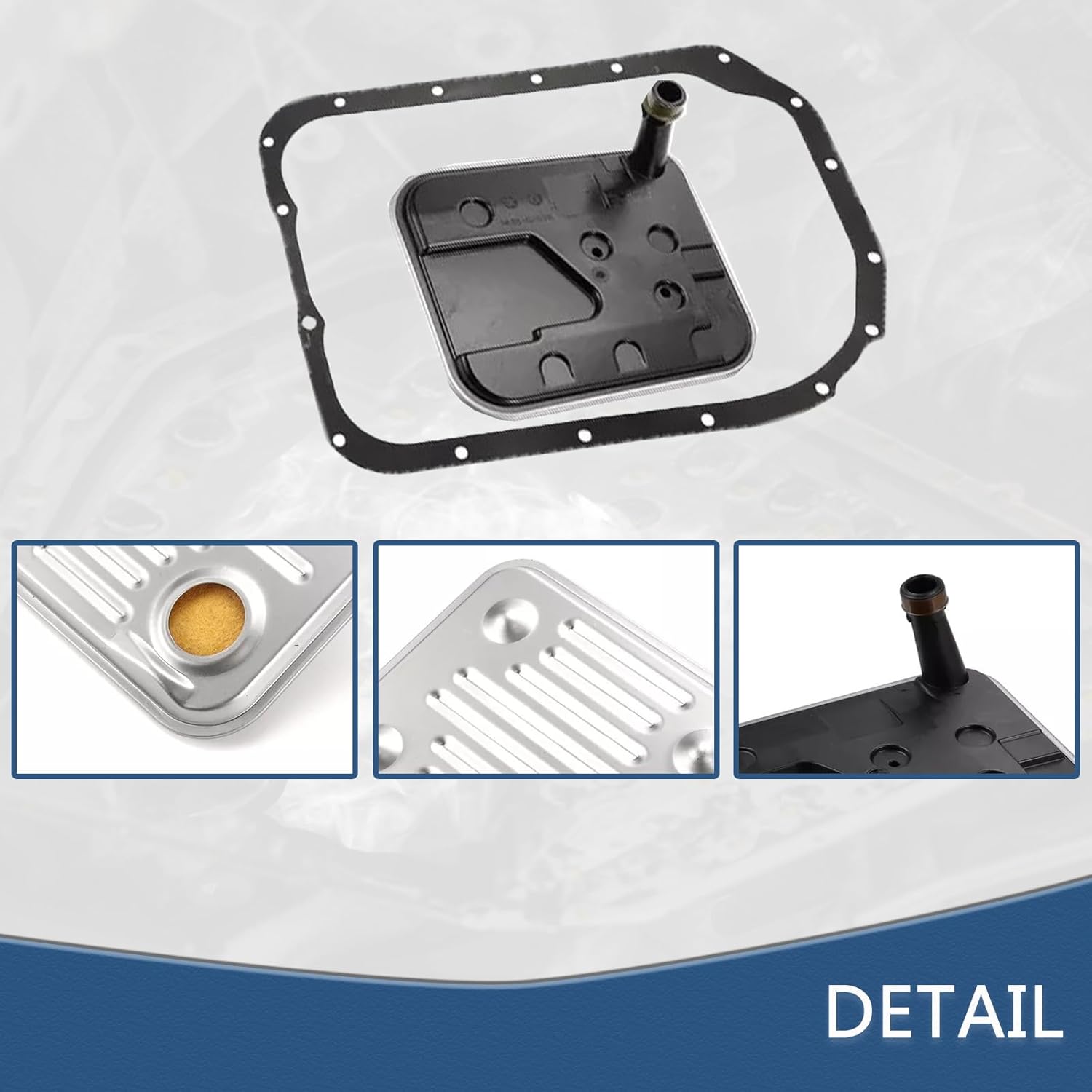 4L80E THMR2 Automatic Transmission Oil Filter kit Fits for EXPRESS AVALANCHE SAVANA SIERRA SUBURBAN SILVERADO YUKON XL 1500 2500 3500 C1500 C2500 C3500 K1500 K2500 K3500 TAHOE Replaces# 24204277