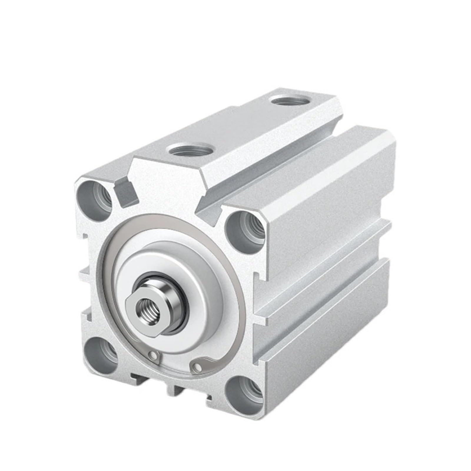 Cilindro delgado compacto SDA16 20 25 32 40 50 63 80 100 mm de diámetro 5-100 mm de cilindro de aleación de aluminio de doble efecto(Add Magnetic)