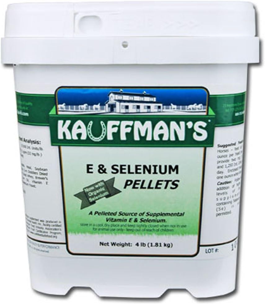 Vitamin E & Selenium Pellets 4 lb