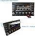THEYAWWE Car Radio Audio Stereo RCN210 for VW Golf MK4 Passat B5 Old Polo USB MP3 AUX SD Build-in Bluetooth with CD Player + ISO Adapter with Canbus Simulator